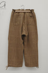 AVIVA JIFEI XUE 24 Autumn and Winter Wool Linen Plaid Parachute Pants AJX-FW24-PP-KWLC-GW Plaid